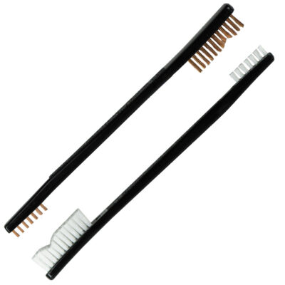 KleenBore Double End Nylon and Bronze  Brush Combo Set
