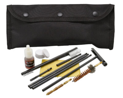 KleenBore Black Pouch – AR-15/M-16 .223/5.56mm Field Cleaning Kit