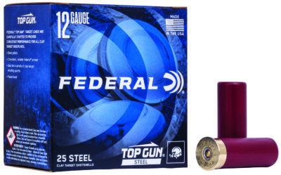 Federal TG1477 Top Gun Steel 12Gauge 2.75″ 1 1/8oz 7Shot 25 Per Box/10 Case