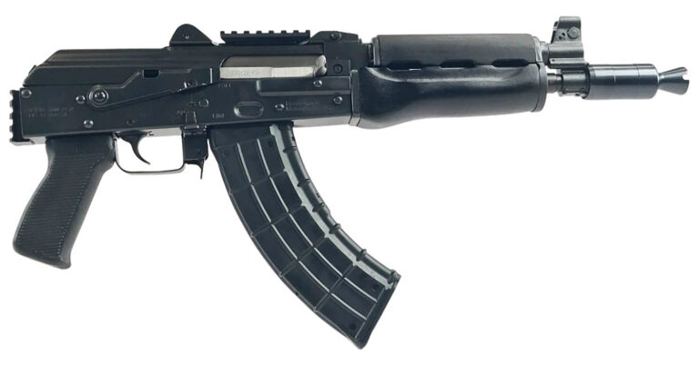 Zastava Arms Usa ZP92762PAM ZPAP92 7.62x39mm 30+1 10" Black, Polymer Grip, Dark Wood Handgaurd, Stock Adapter, Muzzle Brake
