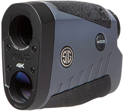 Sig Sauer Electro-Optics SOK4K601 KIL04K  Black/Gray 6x22mm 4000 yds Max Distance TOLED Display Features Integrated Tripod Mount