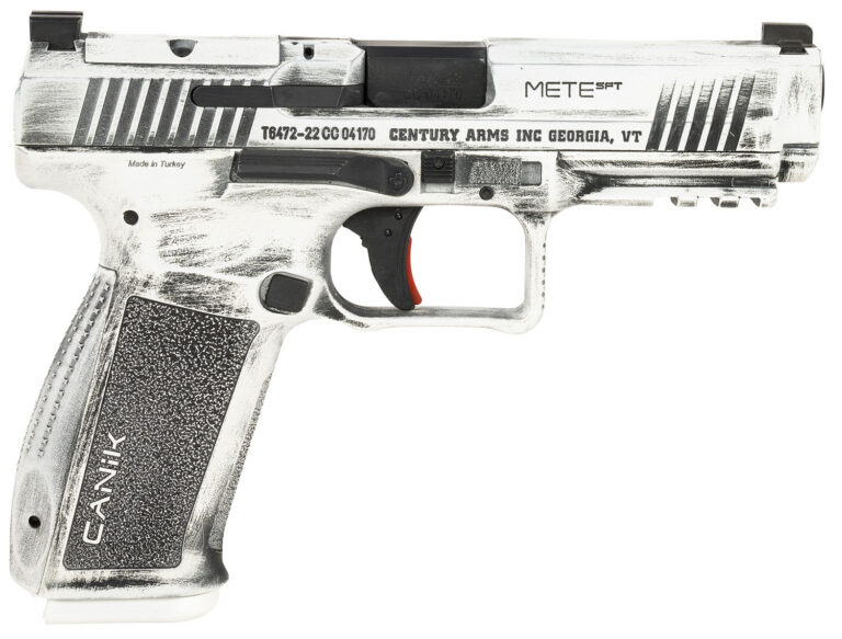 Canik HG5636ADN Mete SFT 9mm Luger 18+1(2) 4.46" Barrel, Serrated Optic Cut Slide, Polymer Frame w/Picatinny Accessory Rail & Beavertail, Speed loader and IWB/OWB Holster