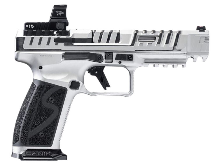 SFX RIVAL-S 9MM LUGER SEMI-AUTO HANDGUN WITH MO2 SIGHT SFX RIVAL-S 9MM LUGER 5'' BBL (2)18RD MAGS STAINLESS W/MO2