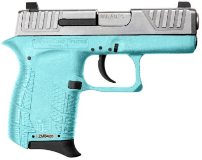 Diamondback DB0100E092 DB380 Gen4 Micro-Compact Frame 380 ACP 6+1, 2.80″ Stainless Steel Barrel, Nickel Boron Serrated Stainless Steel Slide, Mint Polymer Frame w/Beavertail & Grip