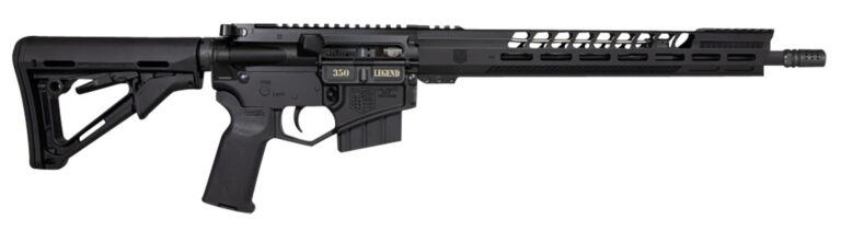Diamondback DB1731T001 DB15  350 Legend 5+1/10+1 16" Nitride Treated Threaded Barrel w/Compensator, A3 Flattop Upper/DB-15 Black Gold Lower, 15" M-LOK Handguard, Magpul CTR Stock, MOE K2 Grip