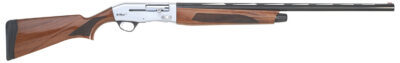 TriStar 24260 Viper G2 Pro Full Size 12 Gauge Semi-Auto 3″ 5+1 28″ Black Vent Rib Barrel, Silver Steel Receiver, Fixed Turkish Walnut Stock, Beretta/Benelli Mobil Chokes, Right Hand