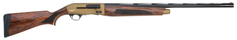 TriStar 24266 Viper G2 Pro Full Size 16 Gauge Semi-Auto 2.75" 5+1 28" Black Vent Rib Barrel, Bronze Cerakote Steel Receiver,Fixed Turkish Walnut Stock, Beretta/Benelli Mobil Chokes, Right Hand