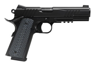SAVAGE 1911 GOV’T STYLE RAIL GUN SEMI AUTO 45 AUTO 8+1 BLK/STNLS