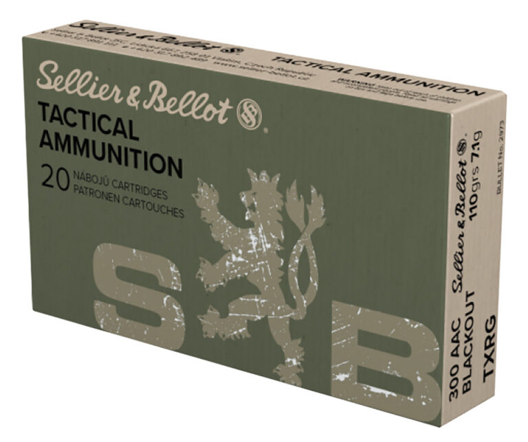 S&B eXergy Blue Solid Copper 300 Blackout 110gr 20/RD