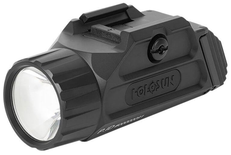 Holosun P.ID High Candela, Weapon Mounted Light, 42,000 Candela, Fits Pistol and Picatinny, Anodized Finish, Black