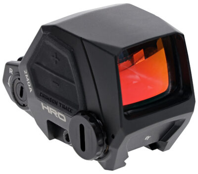 Crimson Trace 0101810 HRO  Black Anodized 1×36.50mm 2 MOA Red Dot Reticle