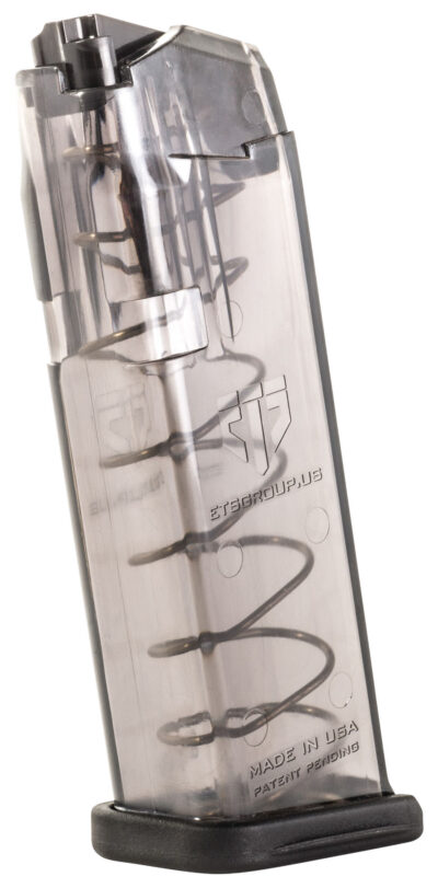 ETS FITS GLOCK� 1926 – 15RD 9MM MAG CARBON SMOKE