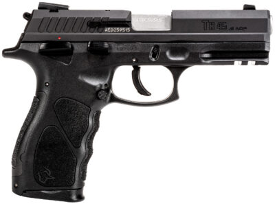 Taurus 1TH45041 TH  Full Size 45 ACP 13+1 4.27″ Matte Stainless Steel Barrel, Matte Black Serrated Slide, Black Polymer Frame w/Picatinny Rail, Black Interchangeable Backstrap Grip Right Hand