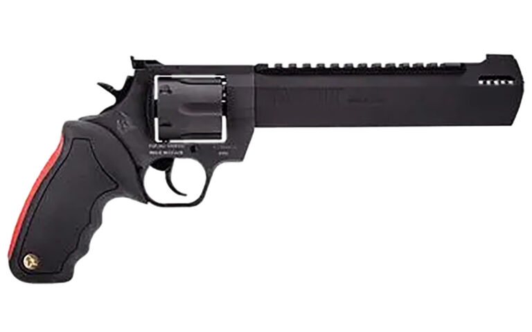Taurus 2500101RH Raging Hunter Large Frame 500 S&W Mag 5rd 10" Black Ported/Target Crown Barrel, Black Cylinder, Black Steel Frame, Black Rubber Grip