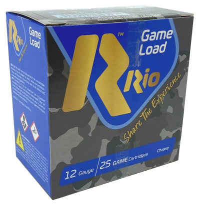 Rio Ammunition TGHV3675 Game Load High Velocity 12Gauge 2.75″ 1 1/4oz 7.5Shot 25 Per Box/10 Case