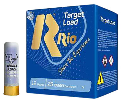 Rio Ammunition TG369 Target Load High Velocity 12Gauge 2.75″ 1 1/4oz 9Shot 25 Per Box/10 Case