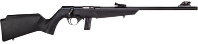 Rossi RB22L1611 RB22  Compact 22 LR 10+1, 16″ Matte Black Button Rifled Free Floating Steel Barrel, Matte Black Stainless Steel Receiver, Black Monte Carlo Stock, Right Hand