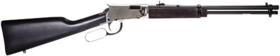 Rossi RL22181WD-NI Rio Bravo  22 LR 15+1 18″ Black Polished Alloy Steel Barrel, Nickel Stainless Steel Receiver, Hardwood Fixed Stock, Right Hand