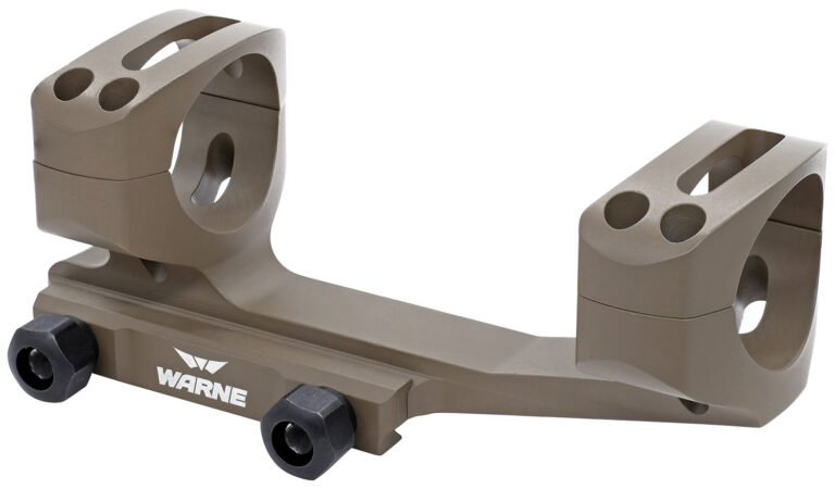 Warne Fixed MSR Cantilever Scope Mount Dark Earth 30mm MSR Ideal Height