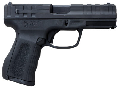 Citadel CITCP9BLK Centurion CP9 Compact 9mm Luger 14+1 4″ Black Steel Barrel, Optic Ready/Serrated Slide, Polymer Frame & Grip