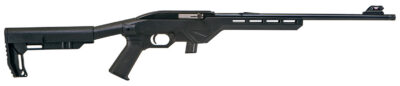 Citadel CIT22LRB Trakr  22 LR 10+1 18″ Blued Steel Threaded Barrel & Receiver, Lightweight Synthetic Black Synthetic Stock