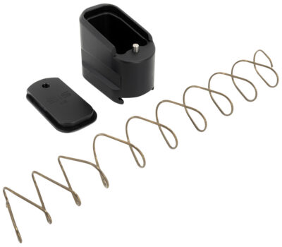 S15 MAGAZINE EXTENSION FOR GLOCK~ G43X/G48 S15 MAGAZINE EXTENSION +5, BLACK FOR GLOCK~ G43X/G48