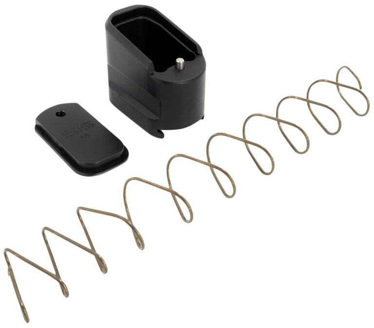 S15 MAGAZINE EXTENSION FOR GLOCK~ G43X/G48 S15 MAGAZINE EXTENSION +5, BLACK FOR GLOCK~ G43X/G48