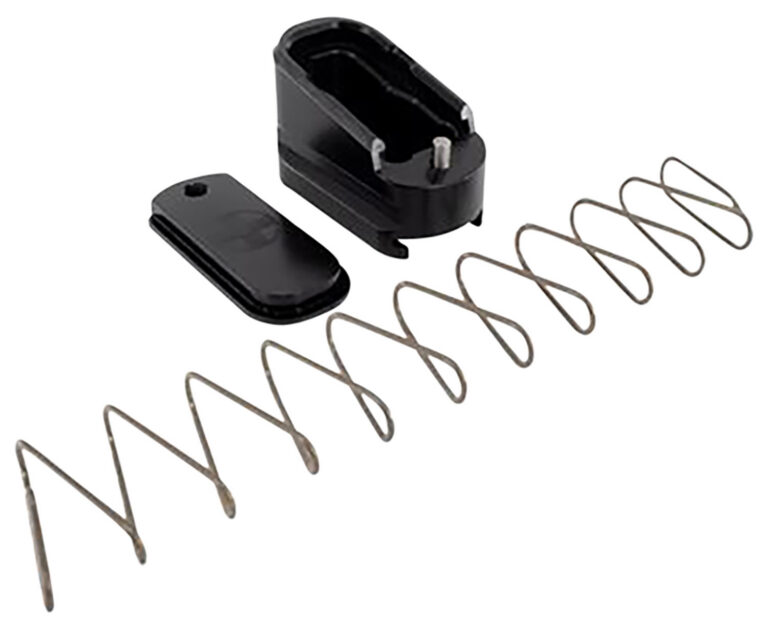 Shield Arms G43ME2BLK Magazine Extension +2 Extended 2rd Compatible w/Glock 43, Black Anodized Aluminum