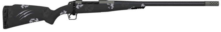 Fierce Firearms ROG7PRC22GP Carbon Rogue Full Size 7mm PRC 3+1 22" Hand Lapped/Match Grade Threaded Barrel, Glacier Cerakote Steel Receiver, Phantom Camo Fierce Rogue Carbon Fiber Stock