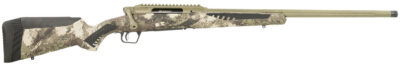 Savage Arms 58023 Impulse Big Game 243 Win 4+1 22″ Threaded, Hazel Green Barrel/Rec, Woodland Camo AccuStock with AccuFit, Includes Detachable Box Mag