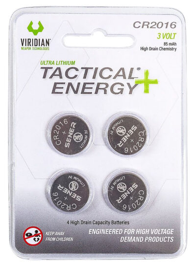 VIRIDIAN TACTL CR2016 LTHM BTY 4PK