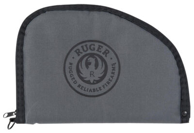 Ruger 27452 Rugged Pistol Case 10″ Long Black/Gray Holds 1 Polyester