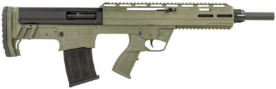 Tokarev USA 21000129 TBP  12 Gauge 3″ 5+1 18.50″, OD Green, Cheek Riser Compatible Bull-Pup Stock, Flip-Up Sights, 3 Chokes