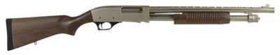 Tokarev USA 21000409 TX3  12 Gauge 18.50″ 3″ 5+1, Nickel Metal Finish, Turkish Walnut Stock, Fiber Optic & Ghost Ring Sight (Accepts Mossberg 590 Furniture)