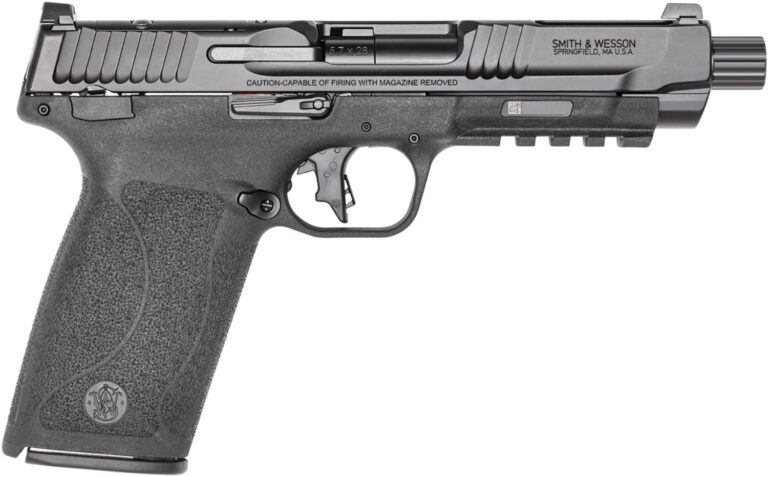 M&P5.7 OPTIC READY 5.7X28MM SEMI-AUTO HANDGUN M&P 5.7 OPTIC READY 5.7X28MM 5'' BBL (2) 22RD MAGS NTS BLACK