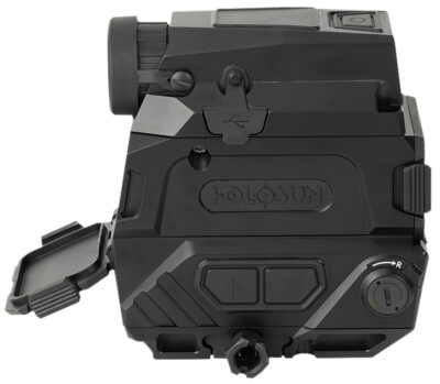 Holosun DRSNV DRS-NV  Black Anodized 1x/8x 1.25″ x 0.98″ 2 MOA Red Dot/65 MOA Circle Multi Reticle Fusion Night Vision Overlay