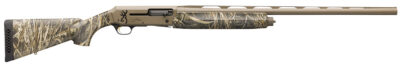 Browning 011434204 Silver Field 12 Gauge 3.5″ 4+1 (2.75″) 28″, FDE Barrel/Rec, Realtree Max-7 Camo Synthetic Stock With Textured Gripping Surface