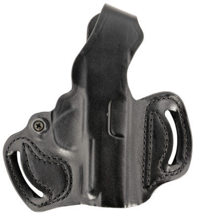DeSantis Gunhide 085BA8JZ0 Thumb Break Mini Slide OWB Black Leather Belt Slide Fits Sig P365 Belt 1.75″ Wide Right Hand