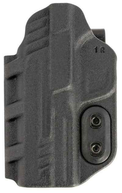 DeSantis Gunhide 137KJ1RZ0 Slim-Tuk  IWB Black Kydex Belt Clip Fits S&W M&P 9 Shield EZ Belt 1.75″ Wide Ambidextrous