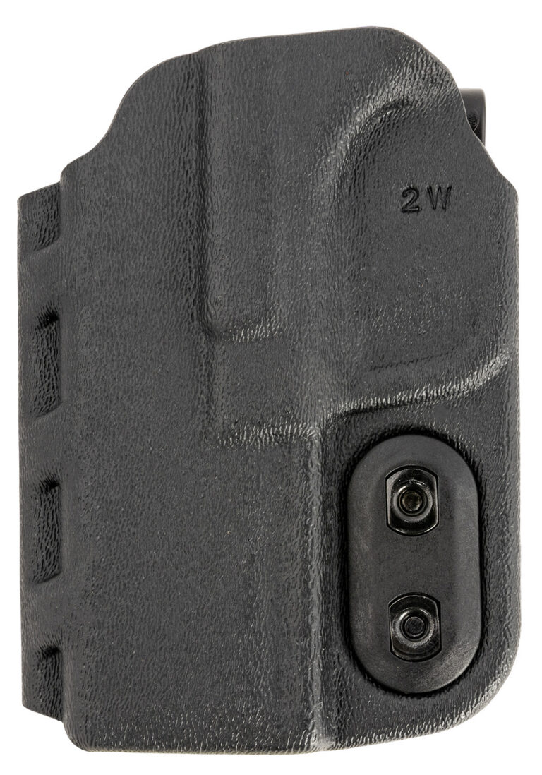 DeSantis Gunhide 137KJ2WZ0 Slim-Tuk IWB Black Kydex Belt Clip Fits Springfield Hellcat Pro Belt 1.75" Wide Ambidextrous
