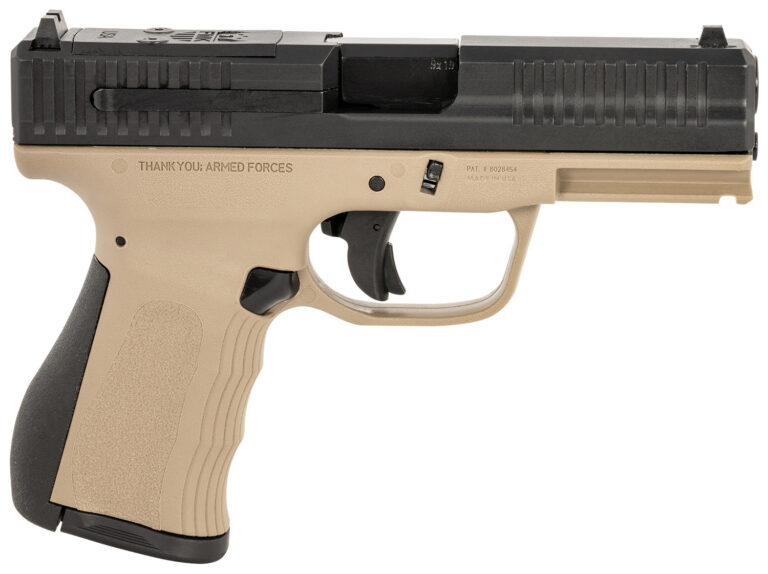 FMK MACH 9 9MM 4in BBL 804 TRIGG 1 14RD MAG OR SLIDE - DARK EARTH