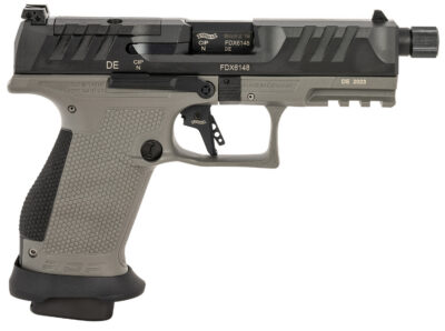 WALTHER PDP PRO SD COMPACT 9MM PSTL 18RD 4.6″ TB TUNGSTEN GRY