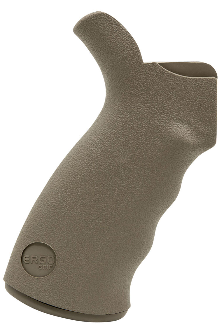 Ergo 4011DE Original Made of Suregrip Rubber With Dark Earth Rhino Hide Finish for AR-15
