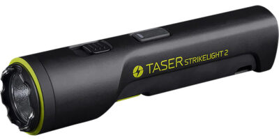 STRIKELIGHT 2 DIRECT CONTACT STUN GUN W/LED FLASHLIGHT STRIKELIGHT 2 DIRECT CONTACT STUN GUN W/MULTI-MODE LED BLACK