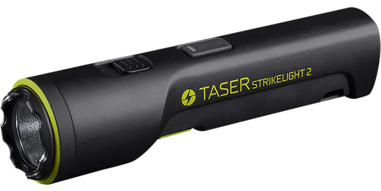 STRIKELIGHT 2 DIRECT CONTACT STUN GUN W/LED FLASHLIGHT STRIKELIGHT 2 DIRECT CONTACT STUN GUN W/MULTI-MODE LED BLACK