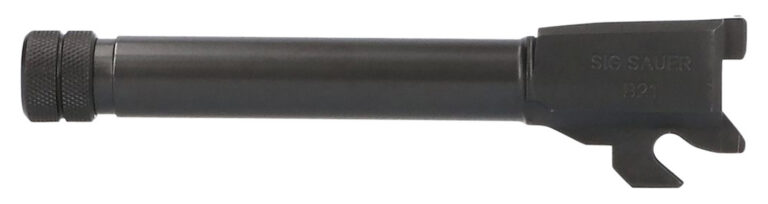 9MM LUGER BARREL W/LCI FOR PSIG SAUER® P320 COMPACT/CARRY P320C 4.6'' BBL 9MM LUGER W/LCI 1/2-28-THREADED BLACK