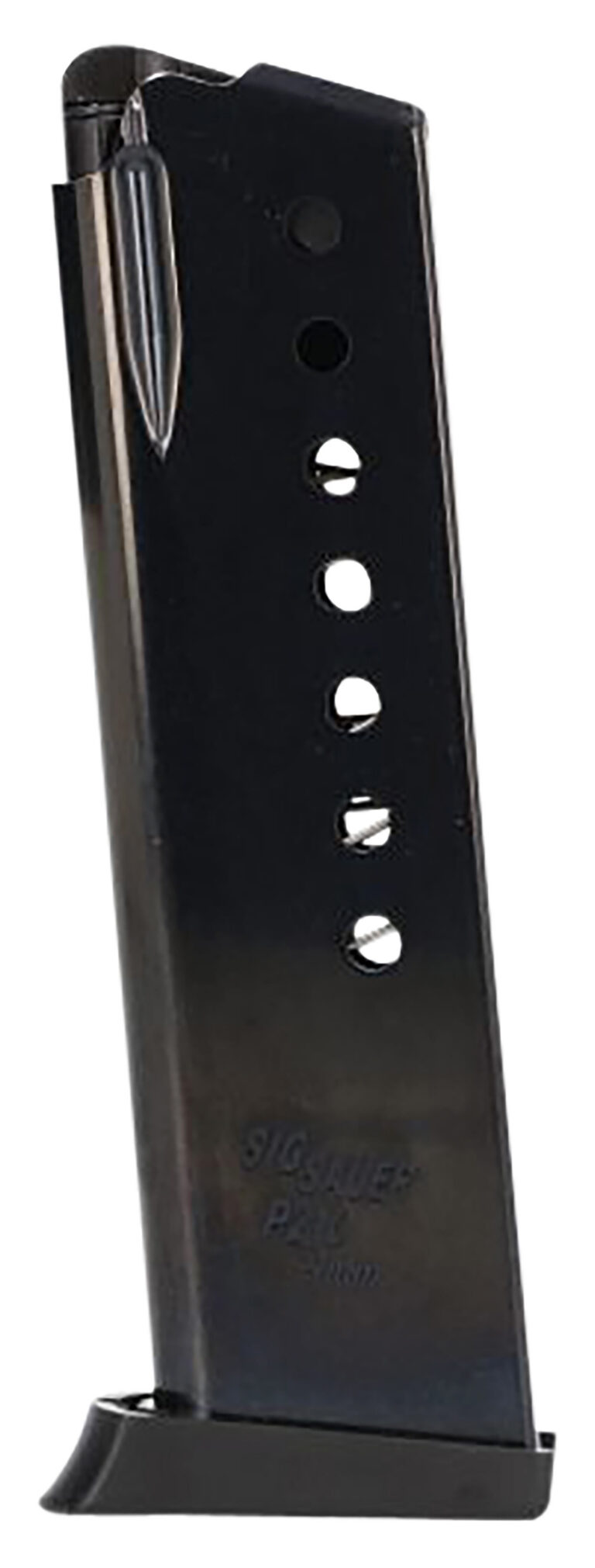 P210 STANDARD /CARRY 9MM LUGER HANDGUN MAGAZINE P210 STANDARD/CARRY 9MM LUGER 8 ROUND STEEL MAGAZINE BLACK