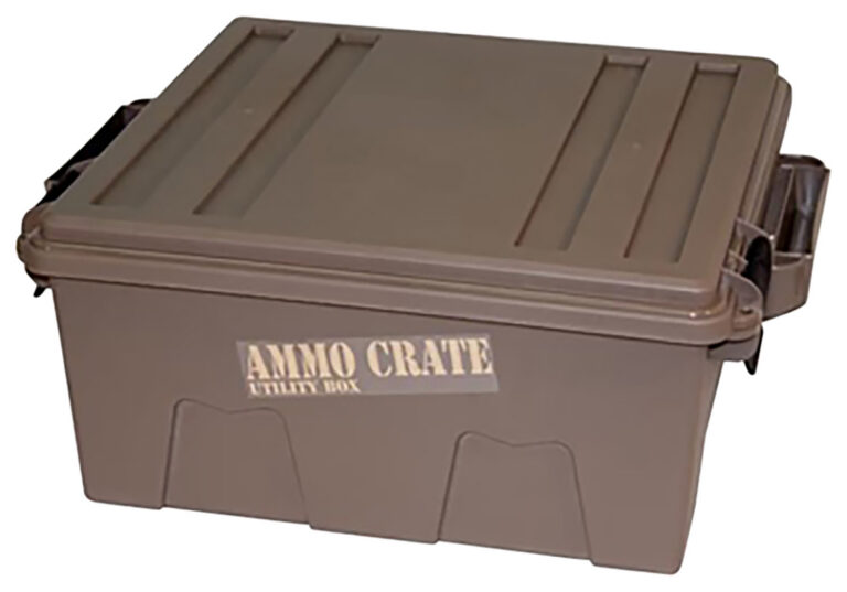 MTM Case-Gard ACR872 Ammo Crate Utility Box Dark Earth Polypropylene