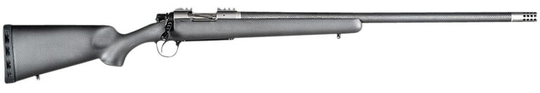 Christensen Arms 8010801000 Summit TI  Full Size 7mm PRC 3+1, 26" Natural Titanium Steel Threaded Barrel, Natural Titanium Aluminum Receiver, Natural Carbon Fiber Thumbhole Stock