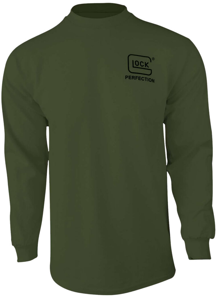 Born in Austria Long Sleeve Shirt Military Green Size XL